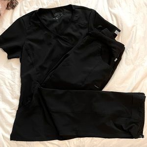 Cherokee Infinity Scrubs ( XS Top and XS Petite Pants)